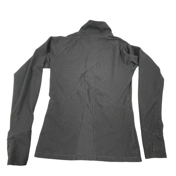 Ellen Tracy Active  Zip Up Jacket Mesh Back Charcoal Size Small - Picture 5 of 10